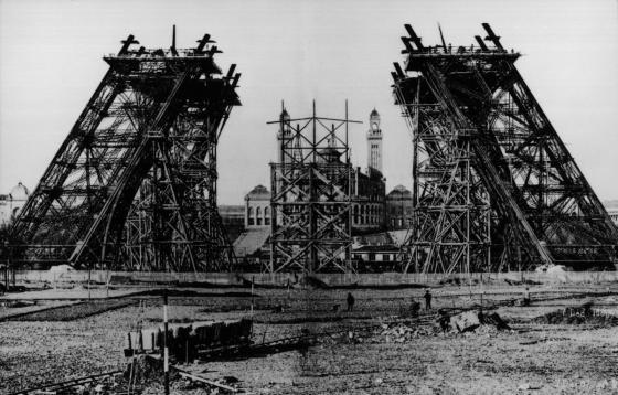 Building of the Eiffel Tower