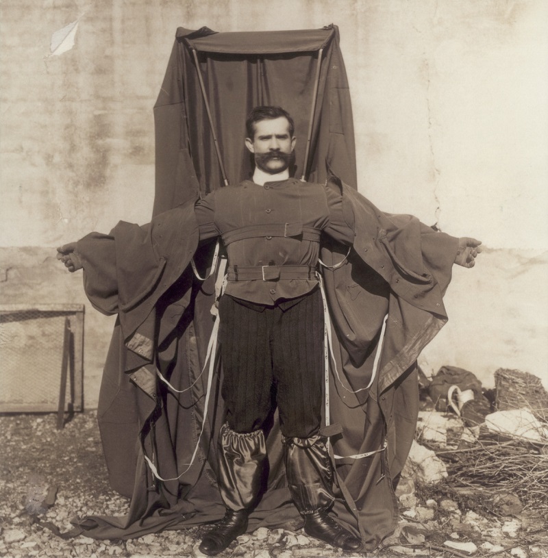 Franz Reichelt avec son costume