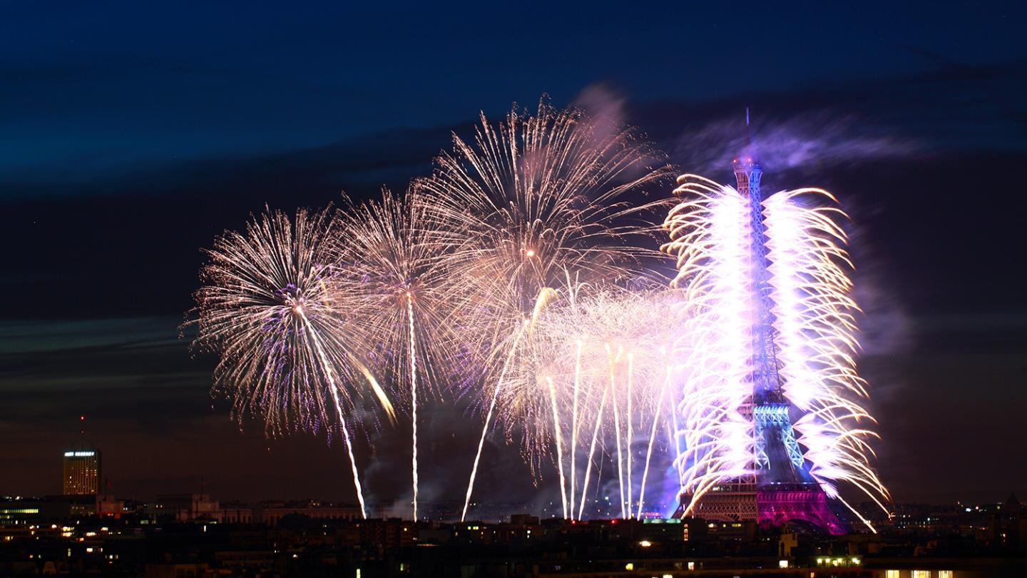 Diaporama Feu d'artifice du 14 juillet 2017