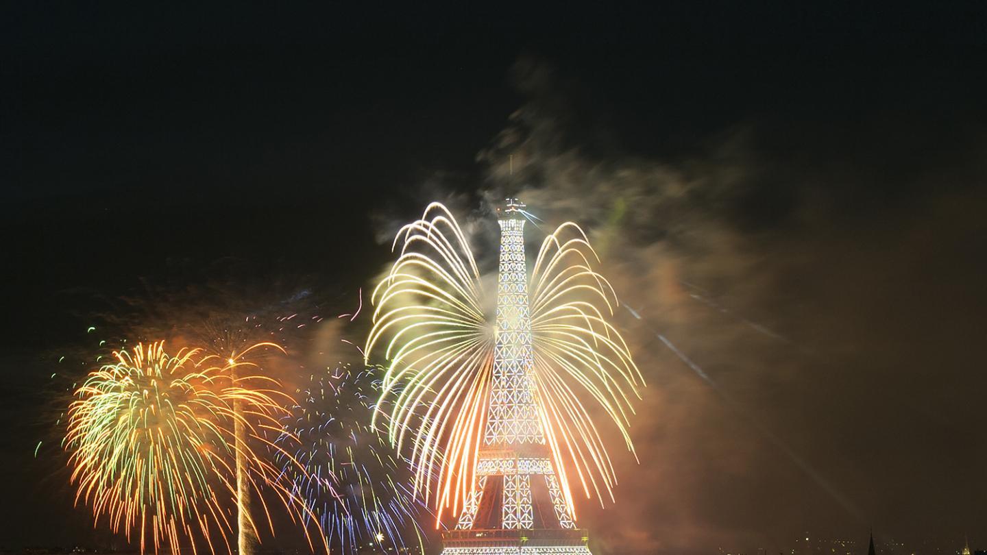 Diaporama Feu d'artifice du 14 juillet 2017