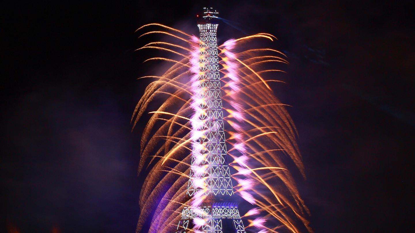 Diaporama Feu d'artifice du 14 juillet 2017