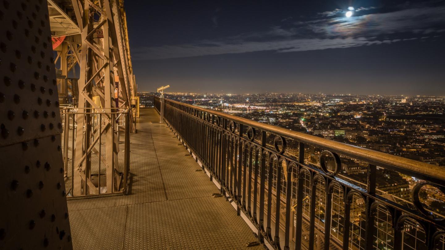 Vue du 2ème étage la nuit