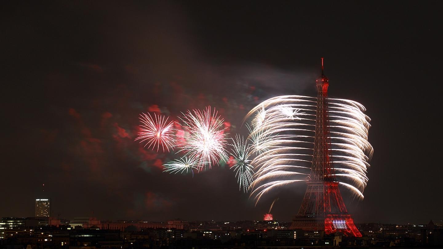 Feu d'artifice du 14 juillet 2018