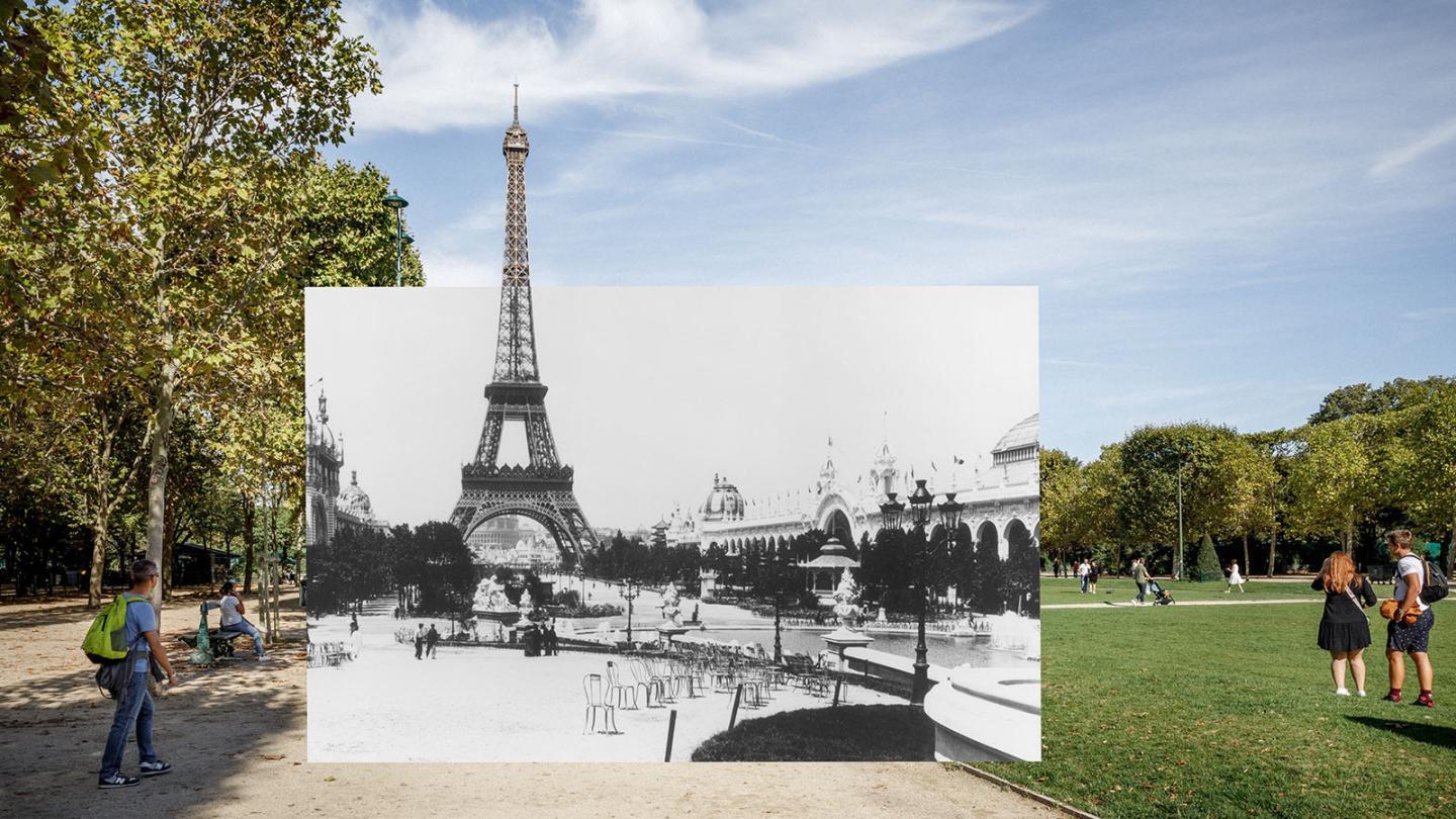 Vue depuis le Champ de Mars