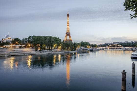 View of the Eiffel Tower