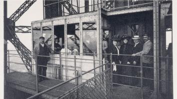 Photo du niveau Intermédiaire de la tour Eiffel 