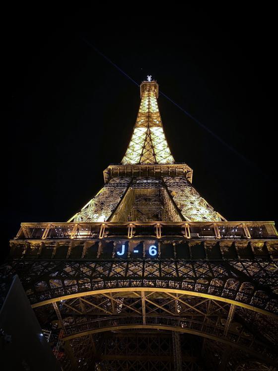 Photo décompte tour Eiffel