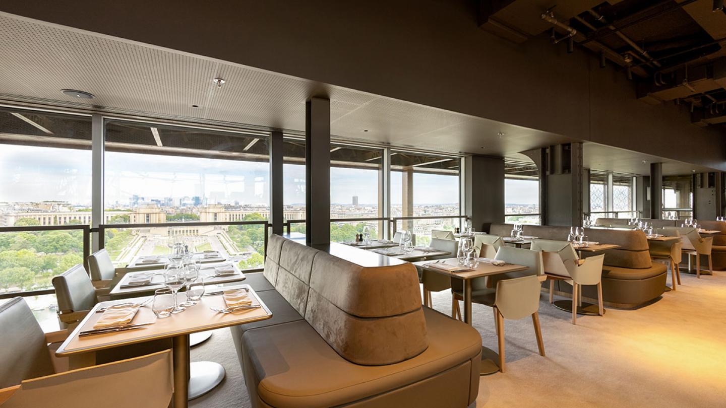 Interior del restaurante Madame Brasserie