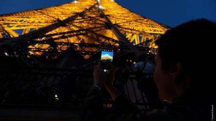 Tour Eiffel de nuit