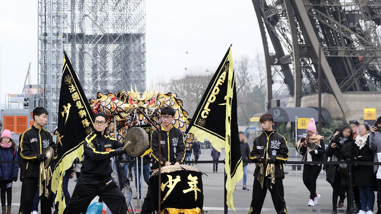 Photo de l'Association Française de Danse du Dragon et du Lion Chinois 