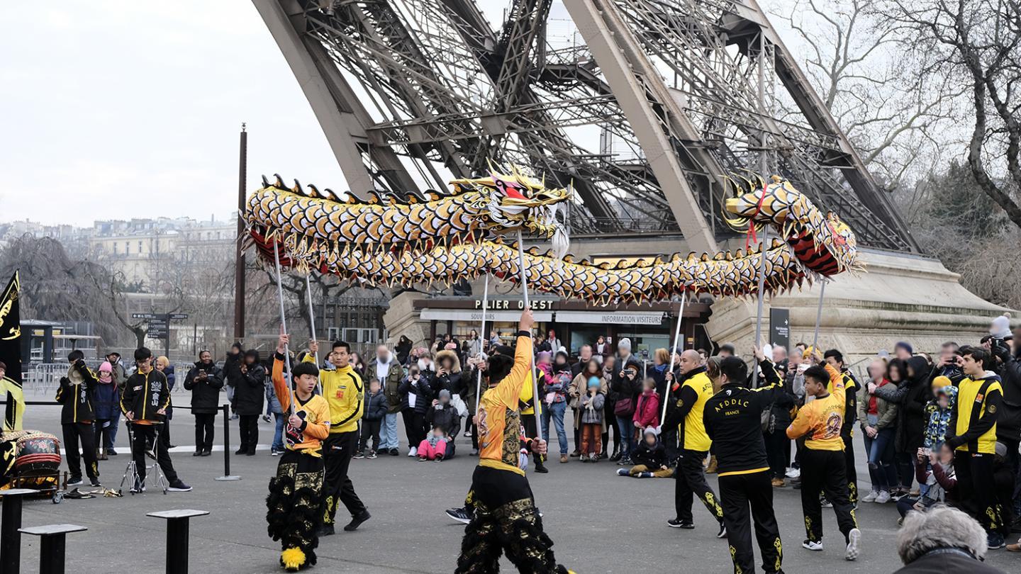 Photo de l'Association Française de Danse du Dragon et du Lion Chinois 