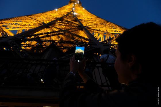 Tour Eiffel de nuit