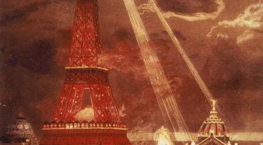 Eiffel Tower painting