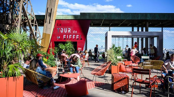 Terraço de verão