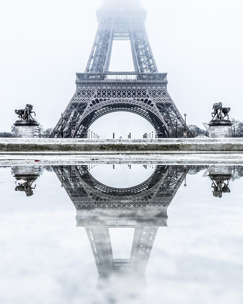 Tour Eiffel vue du Trocadéro