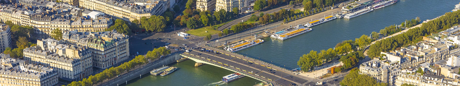 Vue depuis le sommet de la tour Eiffel