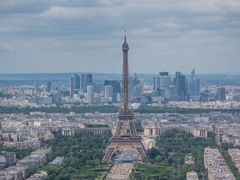 Tour Eiffel vue depuis le Trocadéro