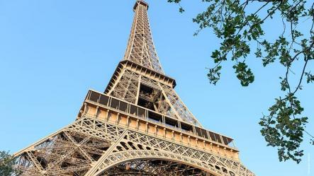 Eiffel Tower from the gardens